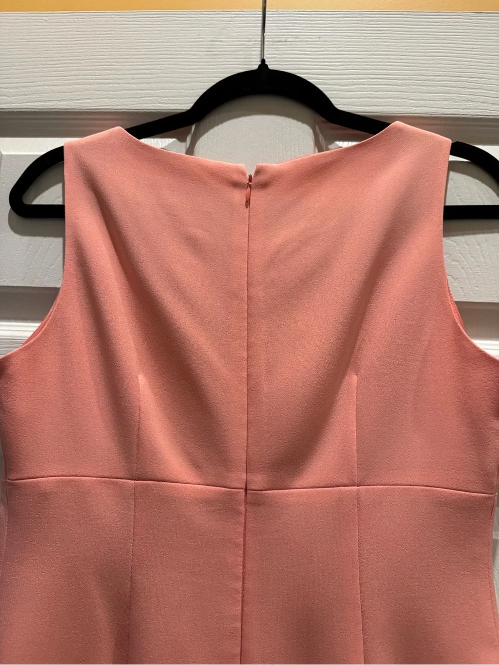 Evan Picone: Black Label: Women’s: Sleeveless Coral Shift Dress Size 4 - Picture 8 of 14